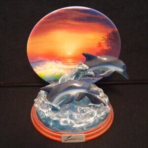 The Bradford Exchange Paradise Discovery Series Vintage Collector Plates